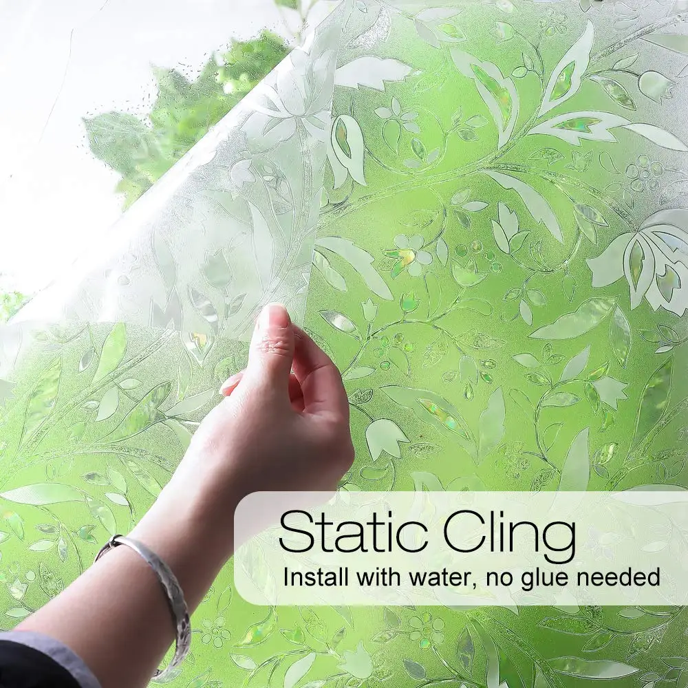 LUCKYYJ Privacy Window Film 3D Static Decoration Self Adhesive Film for UV Blocking Heat Control Glass Window Stickers
LUCKYYJ Privacy Window Film 3D Static Decoration Self Adhesive Film for UV Blocking Heat Control Glass Window Stickers