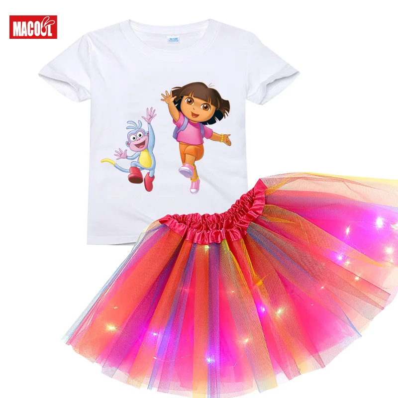 Girls Summer Clothes Tutu Kids Babies Light Up Tutu Rainbow Dress for Clothing Set Summer Girls Toddler Baby Skirt Set Princess
Girls Summer Clothes Tutu Kids Babies Light Up Tutu Rainbow Dress for Clothing Set Summer Girls Toddler Baby Skirt Set Princess