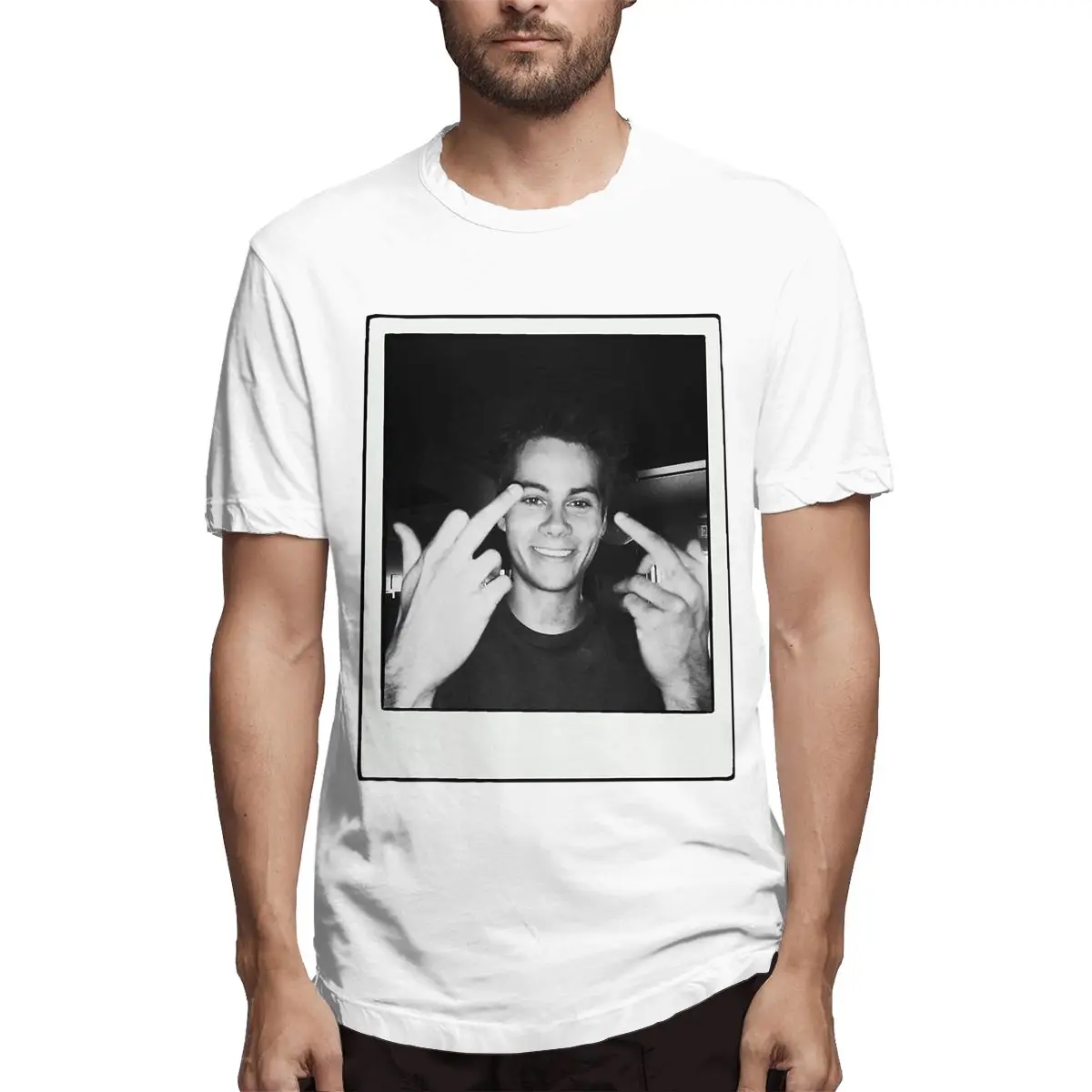 Dylan O'Brien Polaroid Teen Wolf Stiles Men's T Shirts Hipster Tees Short Sleeve Crew Neck T-Shirts Gift Clothing
Dylan O'Brien Polaroid Teen Wolf Stiles Men's T Shirts Hipster Tees Short Sleeve Crew Neck T-Shirts Gift Clothing