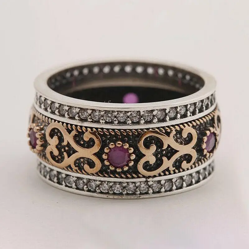 Vintage Trendy Turkish Round Cut Crystal Band Rings for Women Wedding Anniversary Party Jewelry Gift
Vintage Trendy Turkish Round Cut Crystal Band Rings for Women Wedding Anniversary Party Jewelry Gift