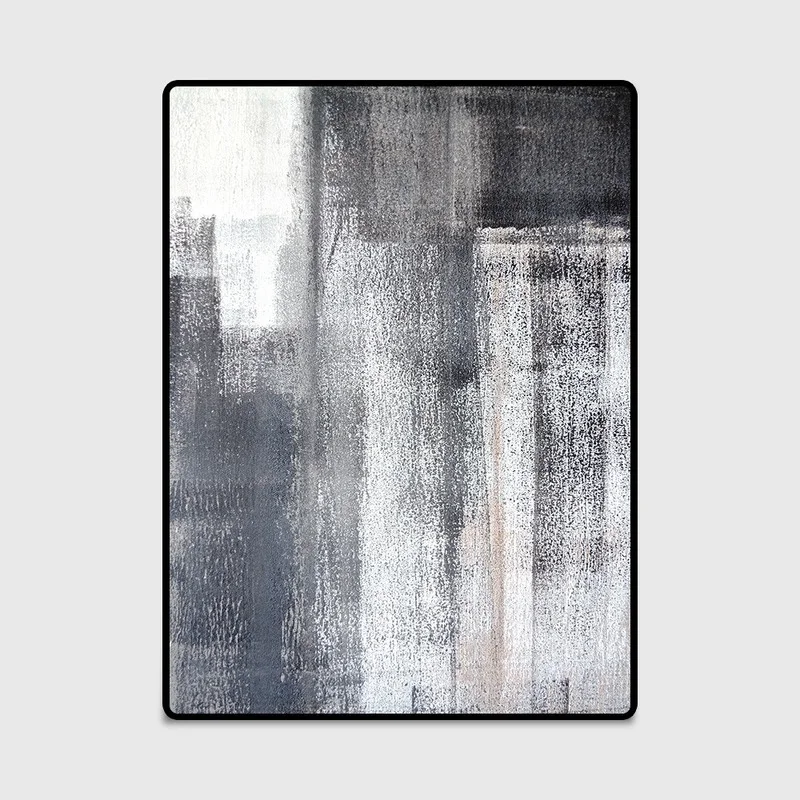 Northern Europe Modern Bedroom Carpet Floor Mat Living Room Home Decor Black White Ink Mat Non Slip Carpet Area Rug Bedroom New
Northern Europe Modern Bedroom Carpet Floor Mat Living Room Home Decor Black White Ink Mat Non Slip Carpet Area Rug Bedroom New