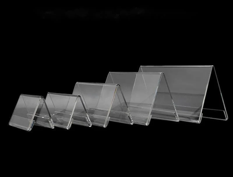 V-shaped Acryliccard Triangle Bable Conference Double-sided Transparent Guest Card Table Sign Tabletop Seat
V-shaped Acryliccard Triangle Bable Conference Double-sided Transparent Guest Card Table Sign Tabletop Seat