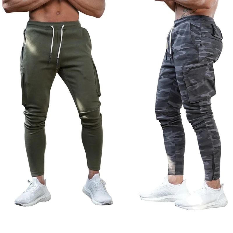 2Pcs Men's Fitness Pants Sports Tapered Sports Pants with Zipper Pockets Running Training Pants,ArmyGreen & Camouflage L
2Pcs Men's Fitness Pants Sports Tapered Sports Pants with Zipper Pockets Running Training Pants,ArmyGreen & Camouflage L
