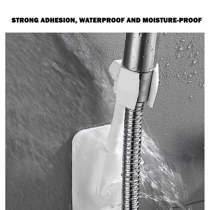 New 1pc 360 Adjustable Bathroom Shower Head Holder Wall Mounted Hand Shower Holder Shower Brackets Bathroom Accessories
New 1pc 360 Adjustable Bathroom Shower Head Holder Wall Mounted Hand Shower Holder Shower Brackets Bathroom Accessories