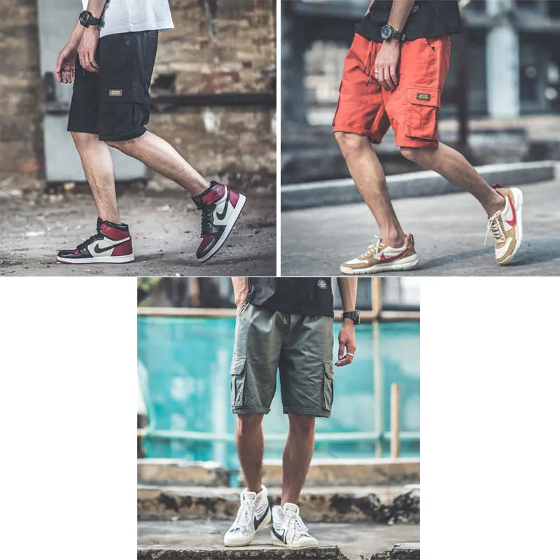 Men's street hip-hop trend casual loose five-point pants shorts multi-pocket elastic waist Harajuku style overalls summer
Men's street hip-hop trend casual loose five-point pants shorts multi-pocket elastic waist Harajuku style overalls summer