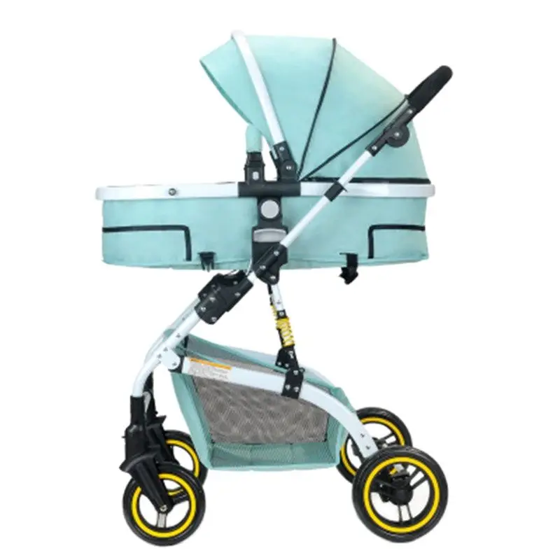 Landscape stroller can sit reclining multifunctional lightweight folding shock absorber stroller
Landscape stroller can sit reclining multifunctional lightweight folding shock absorber stroller
