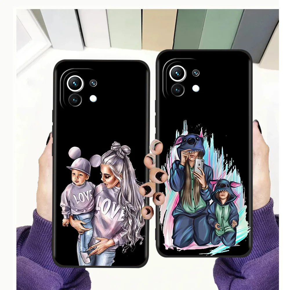 Brown Hair Baby Mom Girl Son Shockproof Case For Xiaomi Poco X3NFC F3 M3 11 Ultra 11T Pro Plus 9T Note 10 10T Lite 5G Soft Cover
Brown Hair Baby Mom Girl Son Shockproof Case For Xiaomi Poco X3NFC F3 M3 11 Ultra 11T Pro Plus 9T Note 10 10T Lite 5G Soft Cover
