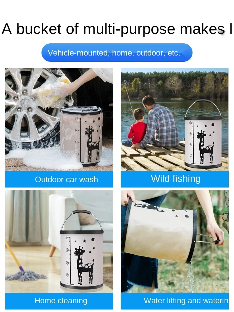 Vehicle mounted portable foldable bucket car wash bucket folding bucket car outdoor
Vehicle mounted portable foldable bucket car wash bucket folding bucket car outdoor
