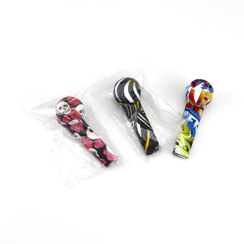 Printing Silicone Pipe Carton Environmental Protection Pipe With Bright Metal Color Pot Can Be Customized For Dry Herb
Printing Silicone Pipe Carton Environmental Protection Pipe With Bright Metal Color Pot Can Be Customized For Dry Herb