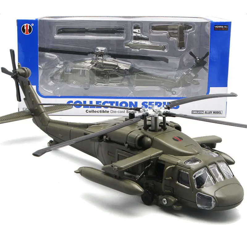 Классический электронный вертолет со звуком и светом Hawk военный самолет ВВС
