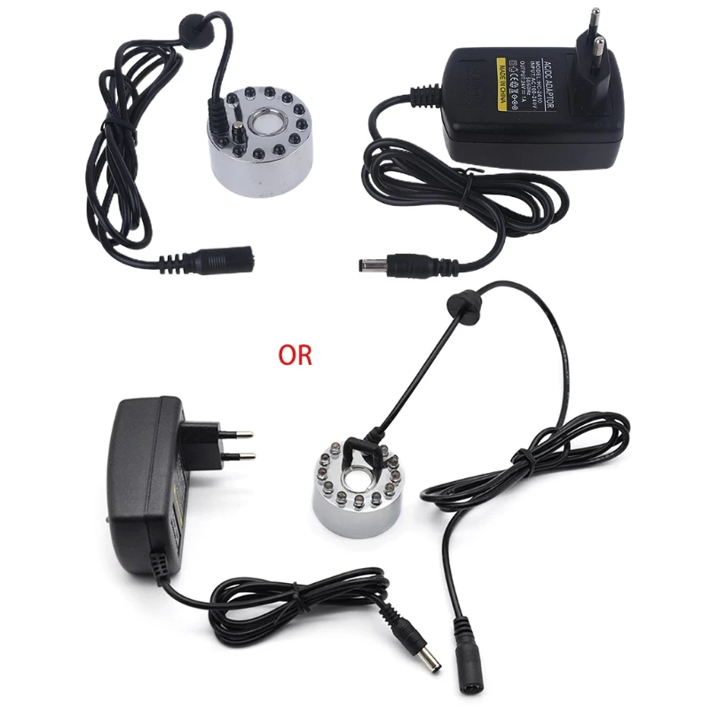 Ultrasonic Mist Maker Generator Fogger Nebulizer Water Fountain Pond 12 LED Atomizer Air Humidifier
Ultrasonic Mist Maker Generator Fogger Nebulizer Water Fountain Pond 12 LED Atomizer Air Humidifier