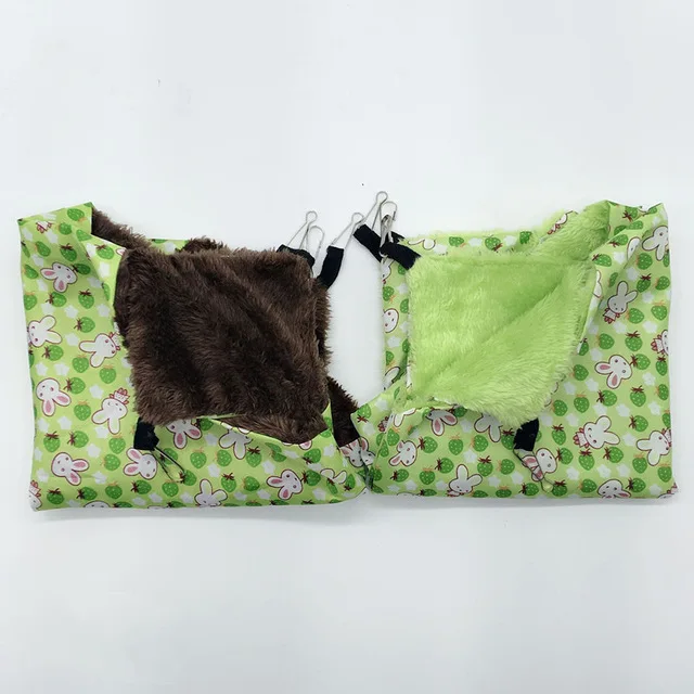 Warm Hamster Hammock Hanging Bed House Winter Small Animal Squirrel Guinea Pig Double-layer Plush Cotton Nest Pet Supplies
Warm Hamster Hammock Hanging Bed House Winter Small Animal Squirrel Guinea Pig Double-layer Plush Cotton Nest Pet Supplies