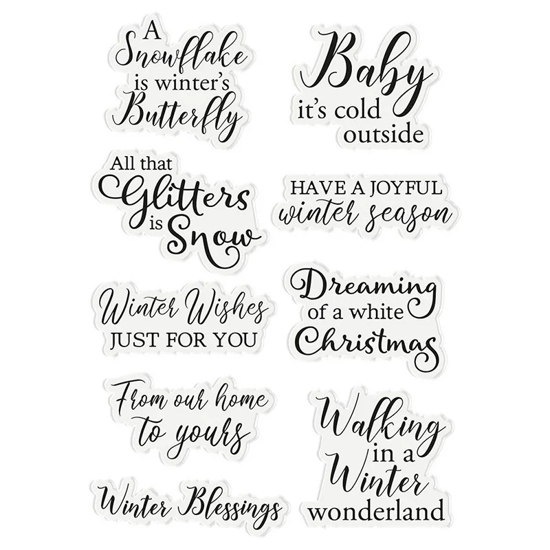 Dreaming Blessing Letters Transparent Silicone Rubber Stamps Seal for Scrapbooking Photo Craft Mold Album Decorative Sheet Mould
Dreaming Blessing Letters Transparent Silicone Rubber Stamps Seal for Scrapbooking Photo Craft Mold Album Decorative Sheet Mould