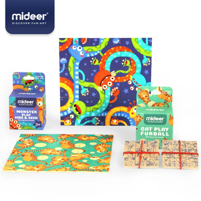 Mideer детская настольная игра-головоломка развивающие игрушки обучающие для детей