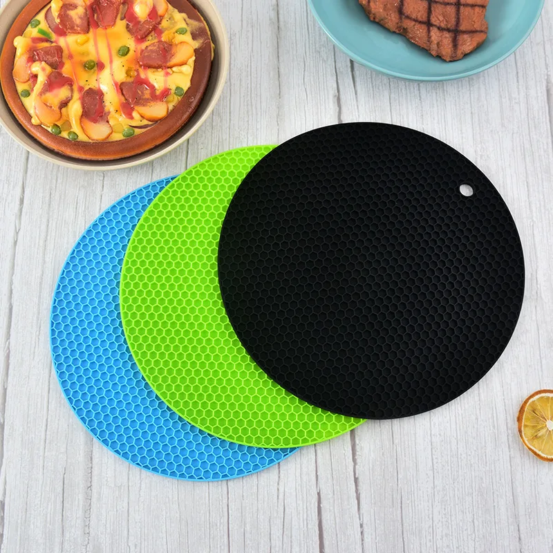 Multi-function Silicone Mat Coaster 24cm Round Heat-resistant Honeycomb Coaster Slip Anti-hot Pad Kitchen Tools
Multi-function Silicone Mat Coaster 24cm Round Heat-resistant Honeycomb Coaster Slip Anti-hot Pad Kitchen Tools