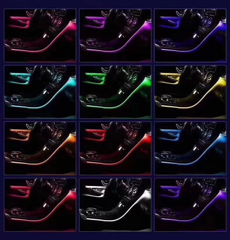 MINGXIANG Car Atmosphere Light Led 16/32/64 Colors for Audi A4a5a6a7q3q5q7b8b9 Car Ambient Lighting
MINGXIANG Car Atmosphere Light Led 16/32/64 Colors for Audi A4a5a6a7q3q5q7b8b9 Car Ambient Lighting