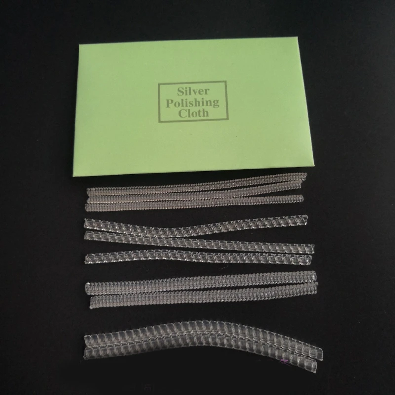 10 Pcs Transparent Spiral Tightener Ring Size Adjuster Reducer Resizing Tool for Jewelry Guard
10 Pcs Transparent Spiral Tightener Ring Size Adjuster Reducer Resizing Tool for Jewelry Guard