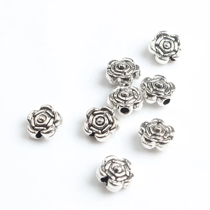 7mm 100pcs Every bead gasket DIY men and women bracelet necklace ankle Accessories 
7mm 100pcs Every bead gasket DIY men and women bracelet necklace ankle Accessories