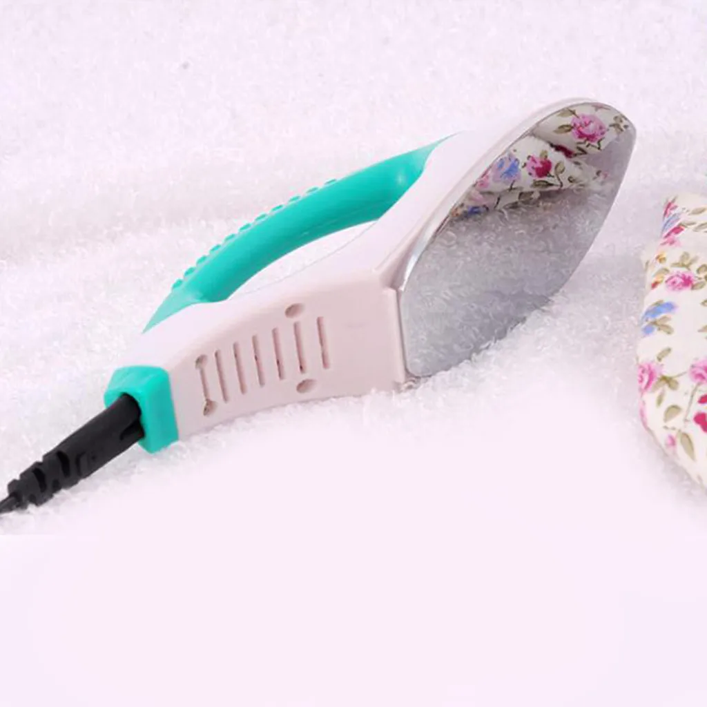 Mini Electric Iron Small Portable Travel Crafting Clothes Sewing Supplies 
Mini Electric Iron Small Portable Travel Crafting Clothes Sewing Supplies