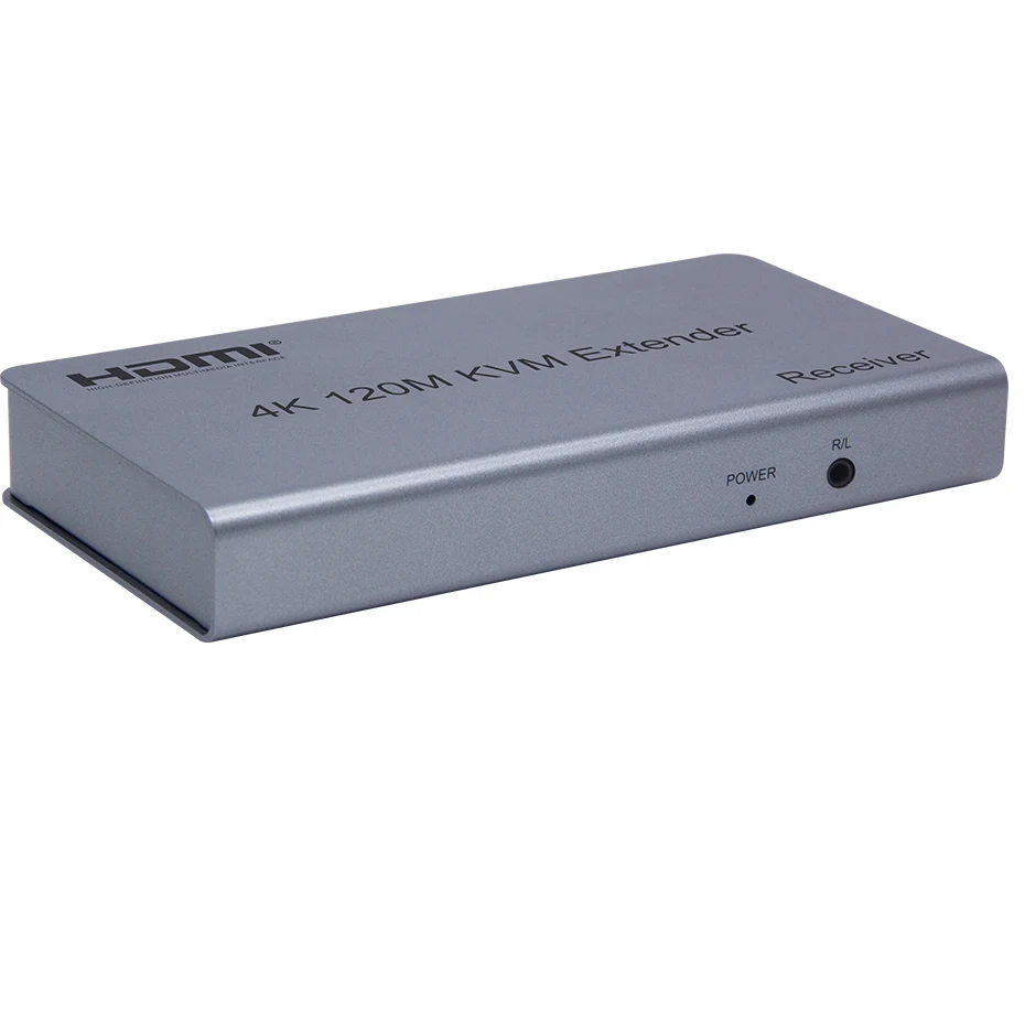 4K 120 м HDMI KVM удлинитель по RJ45 Ethernet Cat5e Cat6 кабель конвертер TX RX Поддержка USB Мышь
