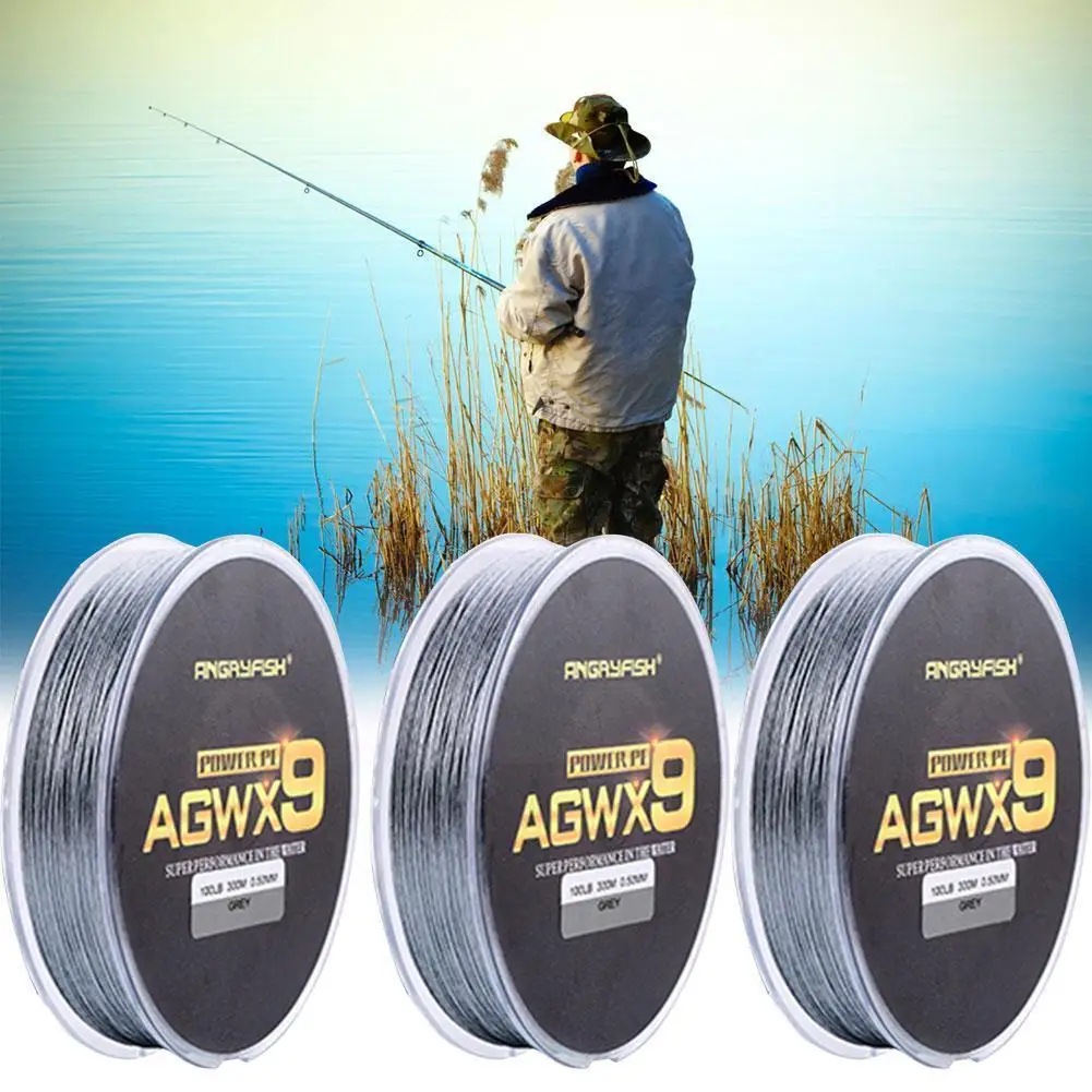 Fishing Line Pe Material 9 Series Gray 300m Fine Knit And Line Strong High-quality Tensile Fishing Wear-resistant P3f1
Fishing Line Pe Material 9 Series Gray 300m Fine Knit And Line Strong High-quality Tensile Fishing Wear-resistant P3f1