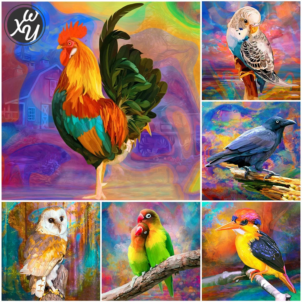 WEIWEI, картина с изображением петушиного попугая, бриллиантовая мозаика с полными квадратными/круглыми стразами 5D, картина из страз «сделай с...
WEIWEI, картина с изображением петушиного попугая, бриллиантовая мозаика с полными квадратными/круглыми стразами 5D, картина из страз «сделай с...