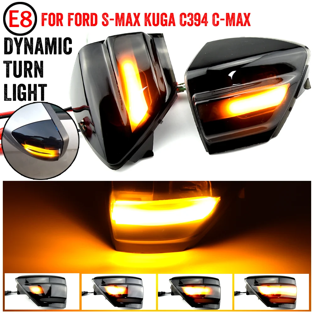 2X LED Dynamic Turn Signal Light Side Mirror Sequential Blinker Indicator Lamp For Ford S-Max 07-14 Kuga C394 08-12 C-Max 11-19
2X LED Dynamic Turn Signal Light Side Mirror Sequential Blinker Indicator Lamp For Ford S-Max 07-14 Kuga C394 08-12 C-Max 11-19