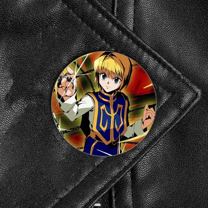2022 Anime full-time hunter badge Tinplat brooch For Boy/Girl Clothing Art Badges Decor 5.8*5.8cm
2022 Anime full-time hunter badge Tinplat brooch For Boy/Girl Clothing Art Badges Decor 5.8*5.8cm