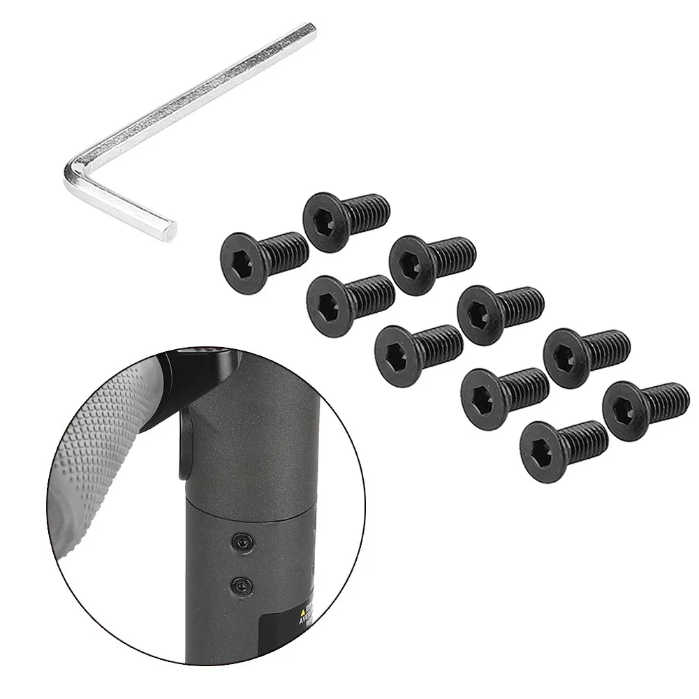 Electric Scooter Screw Set Mounting Screw Kit With Wrench For Ninebot Es1 Es2es4 Stainless Steel Front Tube Screws Accessories
Electric Scooter Screw Set Mounting Screw Kit With Wrench For Ninebot Es1 Es2es4 Stainless Steel Front Tube Screws Accessories