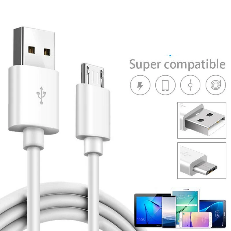 Кабель Micro Usb 11 мм длинный зарядный шнур провод для Oukitel K10000 Pro C12 C13 Umidigi A5 A3 Blackview A60 A7