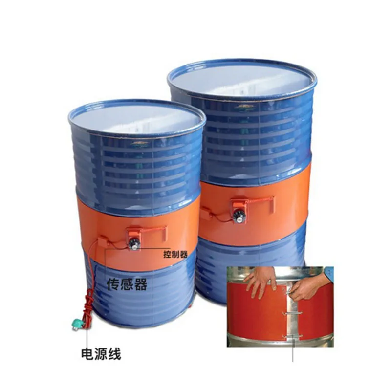 DIY Customizable 200L Oil Drum Silicone Heating Belt Silicone Rubber Heater 1740x250mm 2000W Y
DIY Customizable 200L Oil Drum Silicone Heating Belt Silicone Rubber Heater 1740x250mm 2000W Y