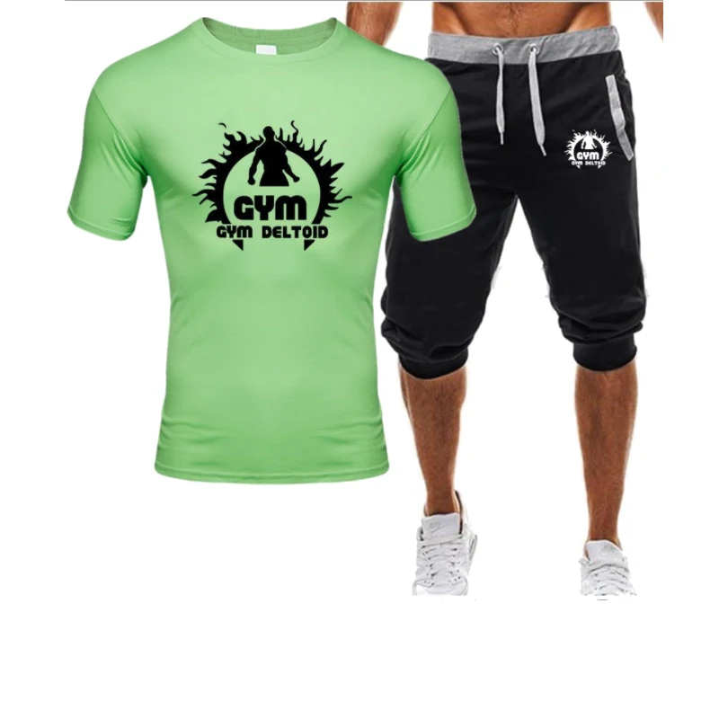 2021 Summer Casual T-shirt Set Fashion Personality Trend Printing All-Match Cotton T-shirt Sports Shorts Suit Outdoors Tshirts
2021 Summer Casual T-shirt Set Fashion Personality Trend Printing All-Match Cotton T-shirt Sports Shorts Suit Outdoors Tshirts