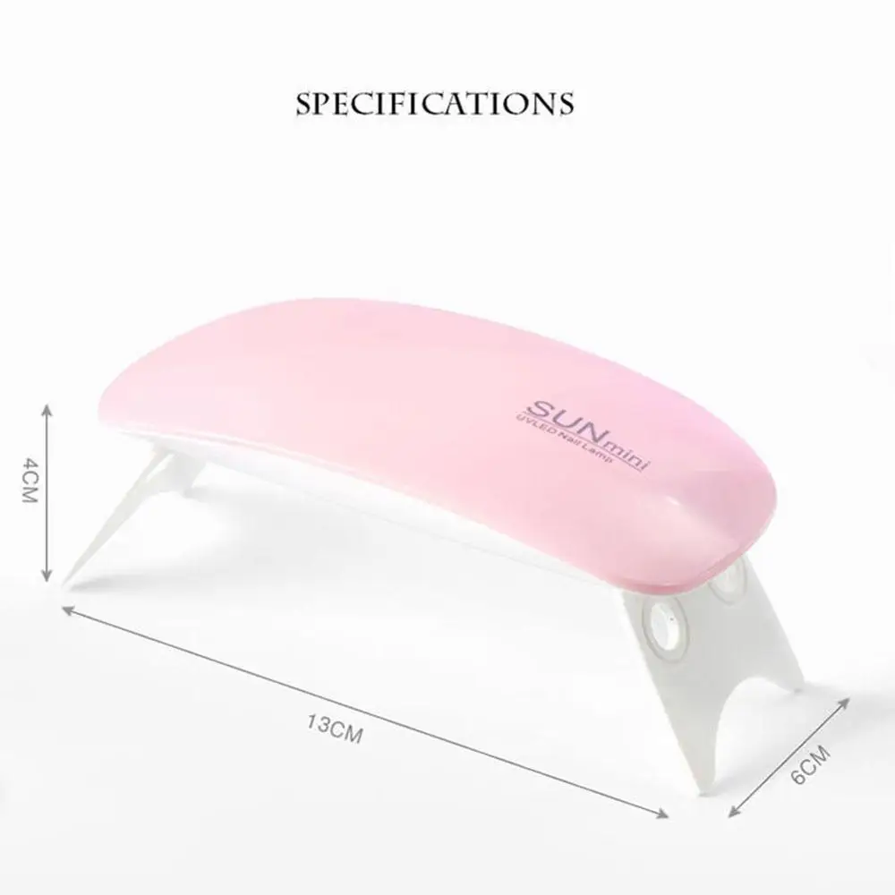 2color Portable 6W Nail Dryer Machine 6 LED UV Lamp Tools Cable Home USB Nail UV Dryer Dryer Art Nail Nail Gel Use Varnish A1P4 
2color Portable 6W Nail Dryer Machine 6 LED UV Lamp Tools Cable Home USB Nail UV Dryer Dryer Art Nail Nail Gel Use Varnish A1P4
