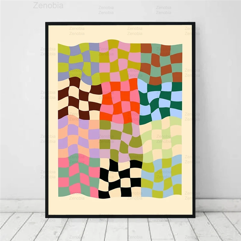 Colorful Abstract Wavy Lines Pattern Canvas Paintings Geometric Posters and Prints Wall Art Pictures for Living Room Home Decor 
Colorful Abstract Wavy Lines Pattern Canvas Paintings Geometric Posters and Prints Wall Art Pictures for Living Room Home Decor