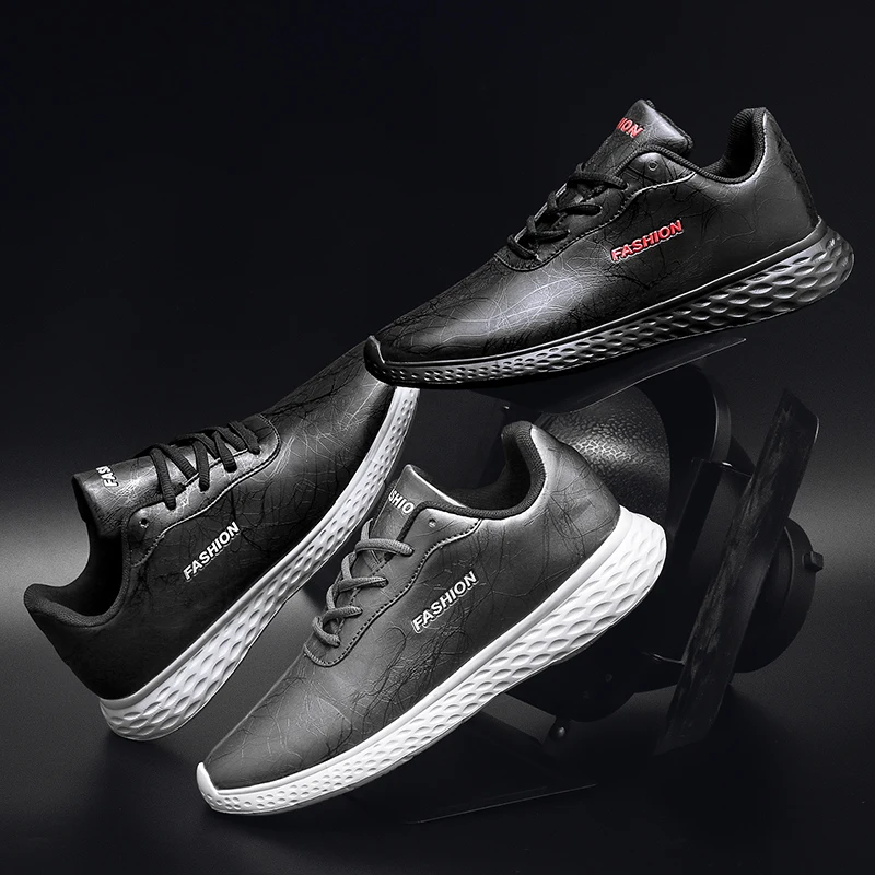 Sneakers Men Men's Sports Shoes Casual Work Sneakers Men Leather Luxury Black Fashion Mens Slip On Sport Spring
Sneakers Men Men's Sports Shoes Casual Work Sneakers Men Leather Luxury Black Fashion Mens Slip On Sport Spring