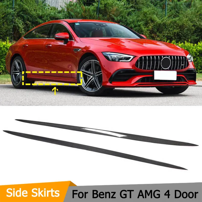 Carbon Fiber Side Skirts Body Kit For Mercedes-Benz GT AMG 4 Door 2019 Car Side Door Bumper Skirts Apron Body Kits
Carbon Fiber Side Skirts Body Kit For Mercedes-Benz GT AMG 4 Door 2019 Car Side Door Bumper Skirts Apron Body Kits