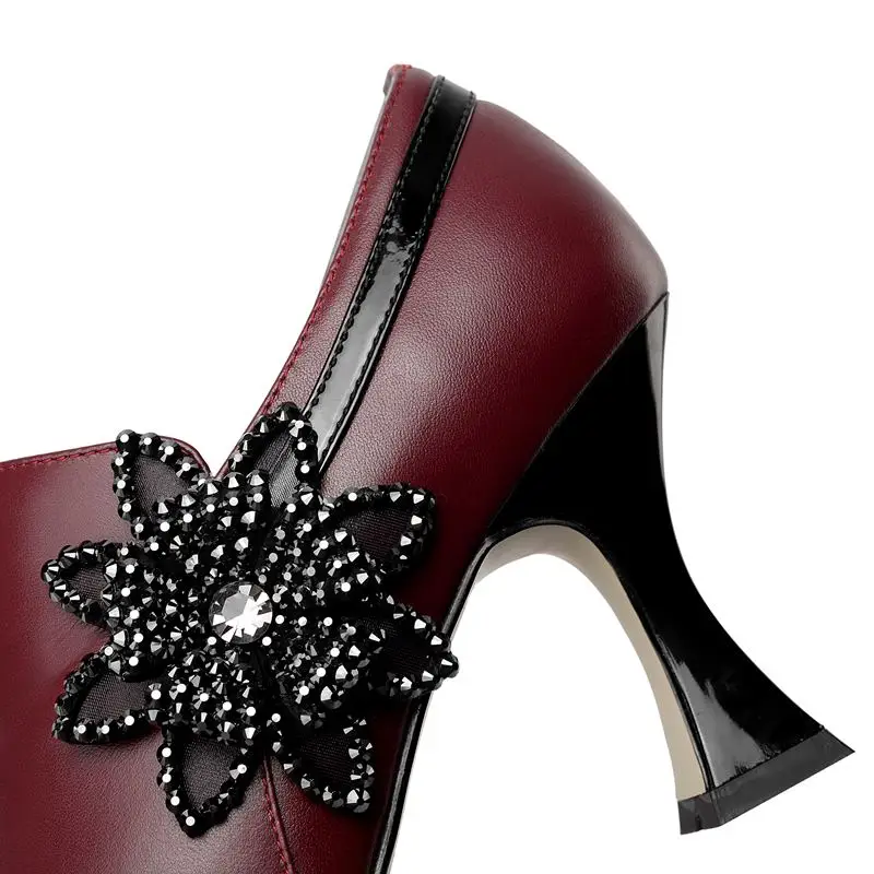 ALLBITEFO rhinestone flowers genuine leather sexy high heels wedding women shoes women high heel shoes ladies shoes women heel
ALLBITEFO rhinestone flowers genuine leather sexy high heels wedding women shoes women high heel shoes ladies shoes women heel