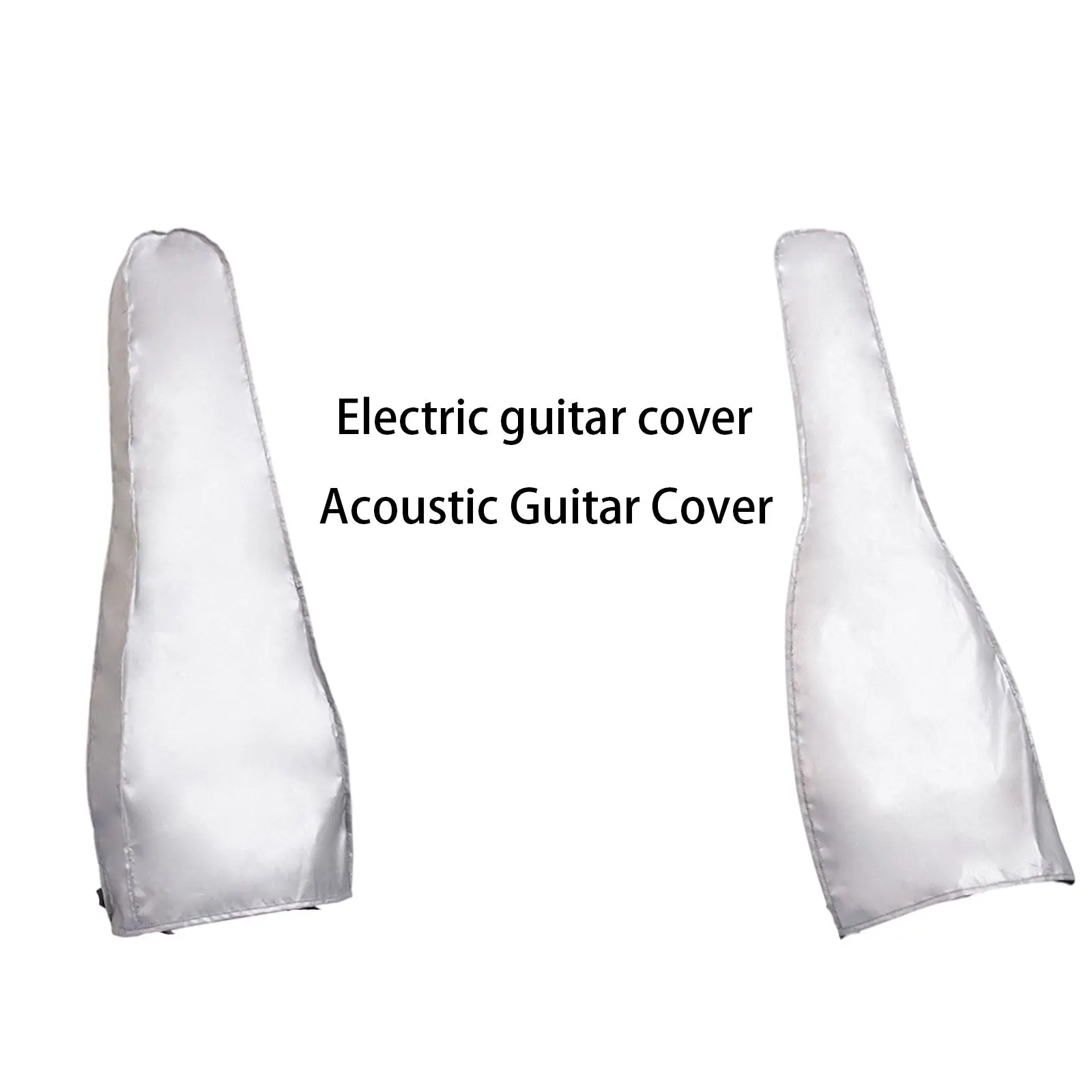 Foldable Portable Silver-plated Guitar Cover Plastic Dust-proof Bag Protector Sleeve for Musical Instrument Accessories
Foldable Portable Silver-plated Guitar Cover Plastic Dust-proof Bag Protector Sleeve for Musical Instrument Accessories