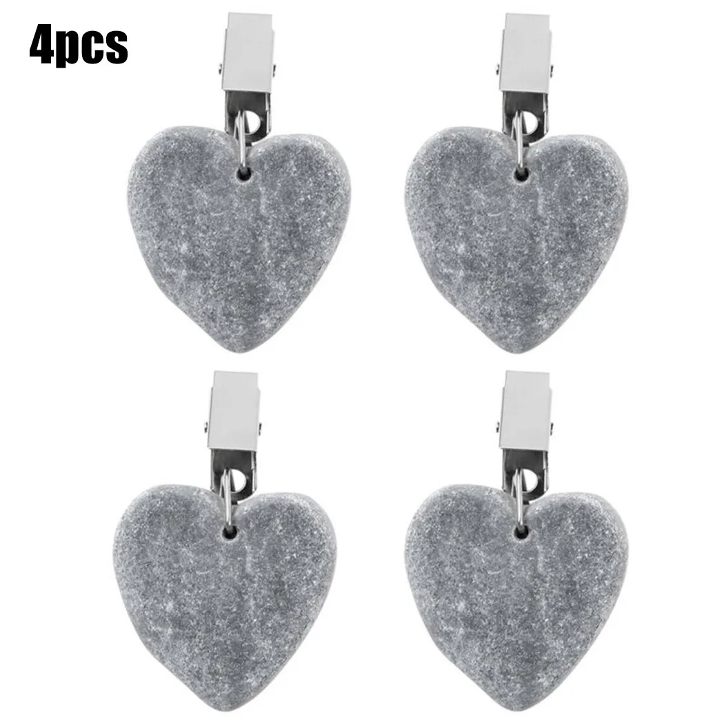 4 Tablecloth Clips Stone Tablecloth Weights W/Metal Clips Clamps For Outdoor Table Covers Picnic Party Picnic Table Cover Decora
4 Tablecloth Clips Stone Tablecloth Weights W/Metal Clips Clamps For Outdoor Table Covers Picnic Party Picnic Table Cover Decora