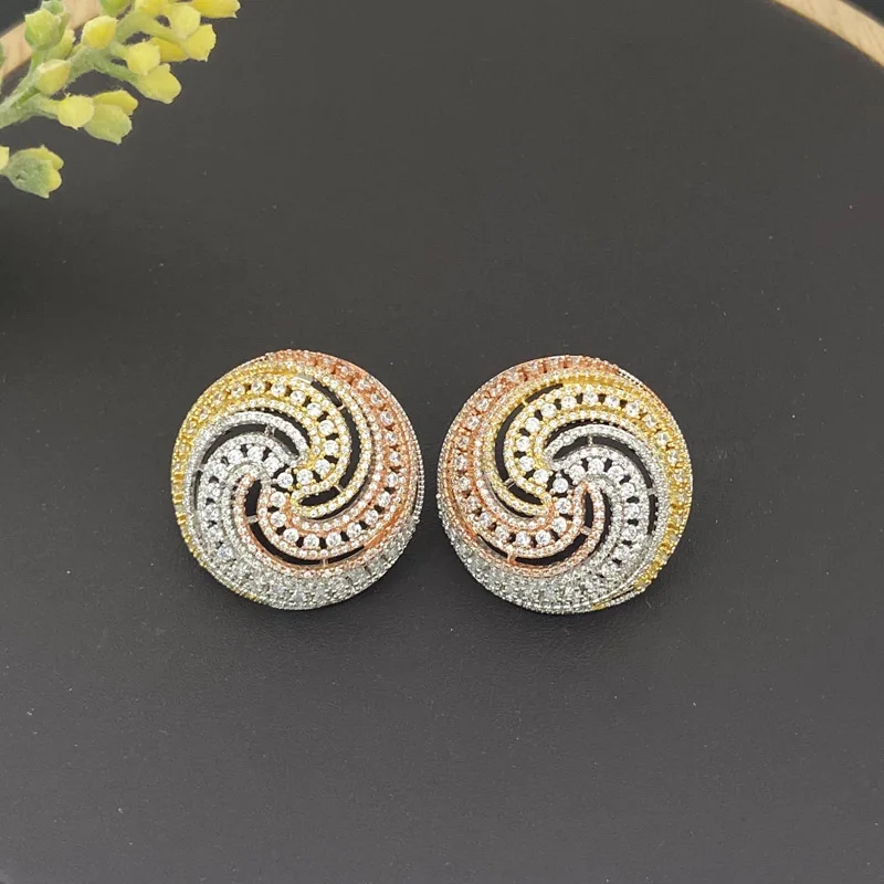 Lanyika Fashion Jewelry Classic Geometry Circle Micro Plated Earrings For Women Wedding Banquet Daily Popular Best Gifts
Lanyika Fashion Jewelry Classic Geometry Circle Micro Plated Earrings For Women Wedding Banquet Daily Popular Best Gifts