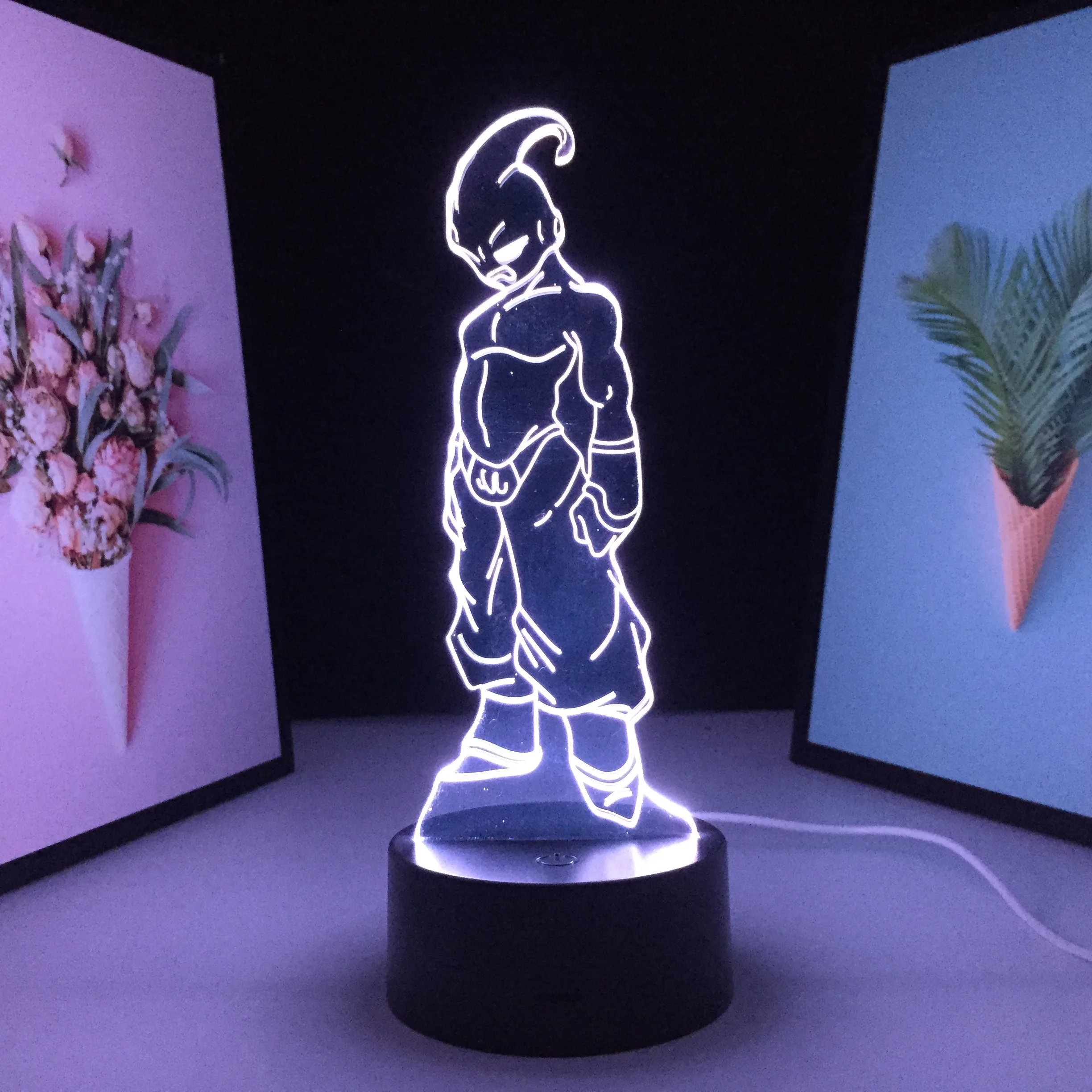 Standing Monster 3D LED Lamp Anime Figure Acrylic Light Guide Plate Black Base Nighlt Light for Children Festival Birthday Gifts
Standing Monster 3D LED Lamp Anime Figure Acrylic Light Guide Plate Black Base Nighlt Light for Children Festival Birthday Gifts