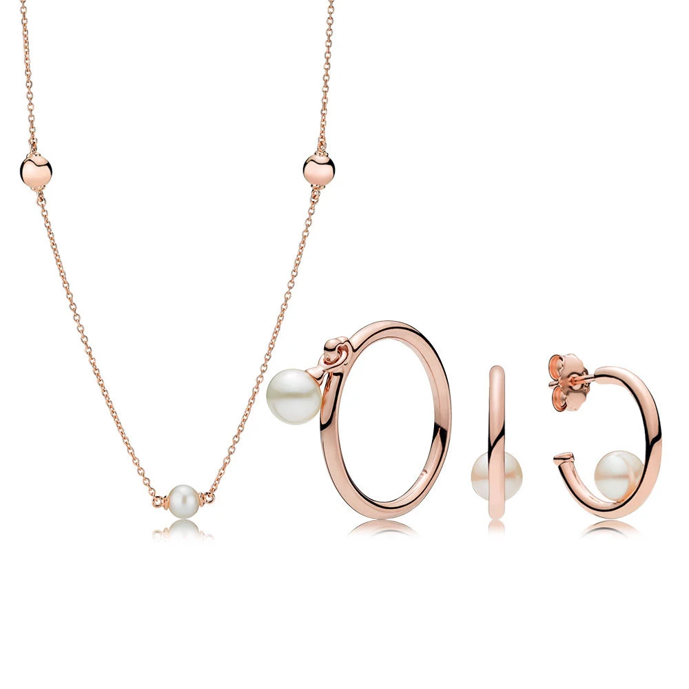 2020 100% 925 Sterling Silver 1:1 RAU0537 Purely Ring Contemporary Pearls Hoop Earrings Necklace Fashion Winter Gift Set ROSE
2020 100% 925 Sterling Silver 1:1 RAU0537 Purely Ring Contemporary Pearls Hoop Earrings Necklace Fashion Winter Gift Set ROSE