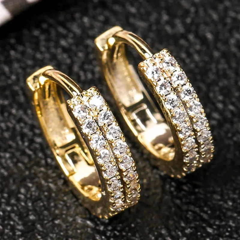 2022 Luxury Fashion Gold Color Inlaid White Crystal Rhinestone Zircon Copper Hoop Earrings for Women Party Jewelry Accessories
2022 Luxury Fashion Gold Color Inlaid White Crystal Rhinestone Zircon Copper Hoop Earrings for Women Party Jewelry Accessories