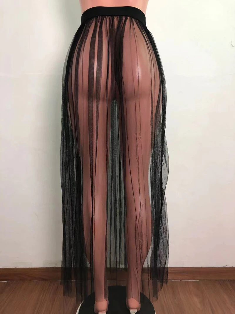 Beyprern Sexy See Through High Waist Pleated Mesh Skirt Summer Puffy A-line Long Tutu Skirts Beach Cover-Ups Vacation Outfits
Beyprern Sexy See Through High Waist Pleated Mesh Skirt Summer Puffy A-line Long Tutu Skirts Beach Cover-Ups Vacation Outfits