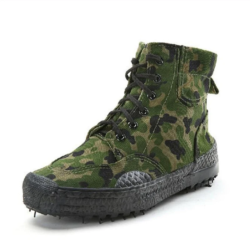 2019 Men's Fashion Casual Camouflage Shoes Men's Labor Insurance Liberation Rubber Shoes Jungle Canvas High-top Training Shoes
2019 Men's Fashion Casual Camouflage Shoes Men's Labor Insurance Liberation Rubber Shoes Jungle Canvas High-top Training Shoes