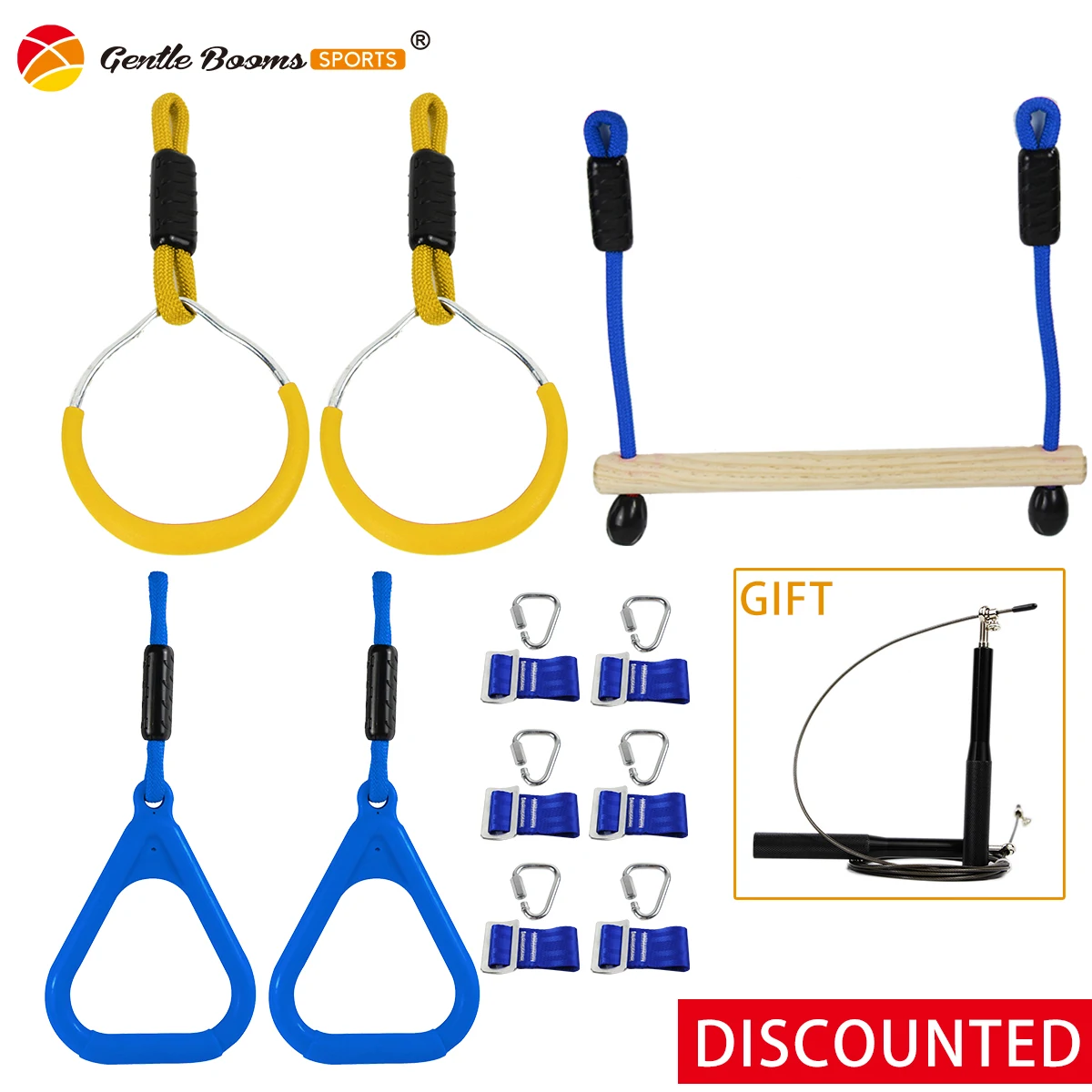 Ninja Warrior Monkey Bar Circural Tringal Ring Outdoor Indoor Fun for Kid Children Physical Facility A Discounted Healthy Set
Ninja Warrior Monkey Bar Circural Tringal Ring Outdoor Indoor Fun for Kid Children Physical Facility A Discounted Healthy Set