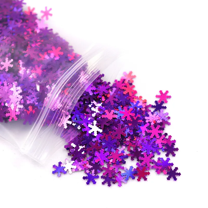 1 bag of holographic ultra-thin snowflake sequins Christmas mix 3D snowflake art laser AB silver powder nail art creation nails
1 bag of holographic ultra-thin snowflake sequins Christmas mix 3D snowflake art laser AB silver powder nail art creation nails