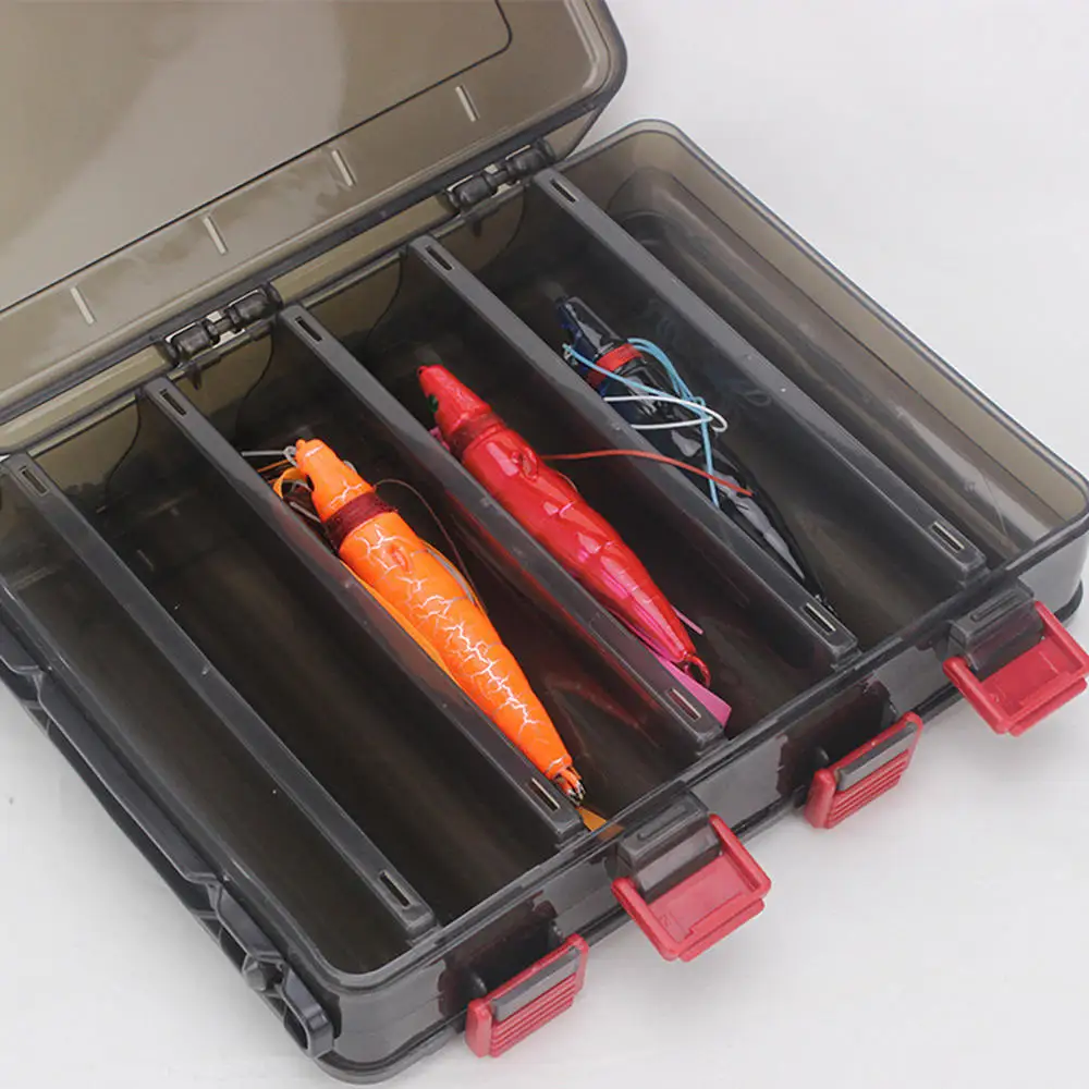 Double Sided Black Mini Fishing Tackle Box Fish Lures Hooks Baits Plastic Storage Holder Square Case Fishing Accessories
Double Sided Black Mini Fishing Tackle Box Fish Lures Hooks Baits Plastic Storage Holder Square Case Fishing Accessories