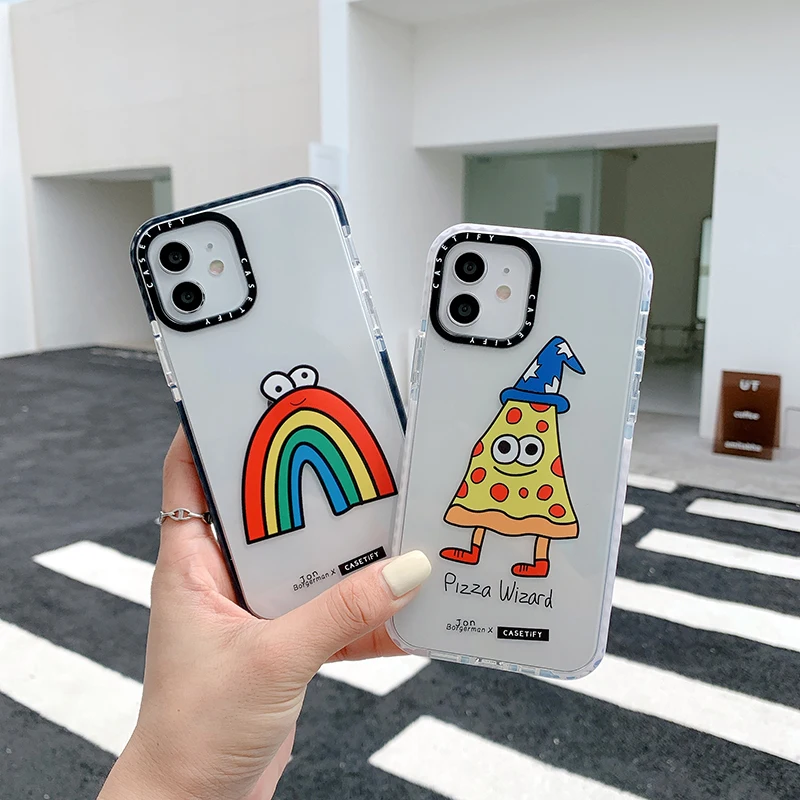 Smile Pizza Is Suitable For Apple 13Promax Mobile Phone Case 12XS Max New Style 11 Protection XR/XS Anti-Drop Card 6Plus Art 7/8
Smile Pizza Is Suitable For Apple 13Promax Mobile Phone Case 12XS Max New Style 11 Protection XR/XS Anti-Drop Card 6Plus Art 7/8