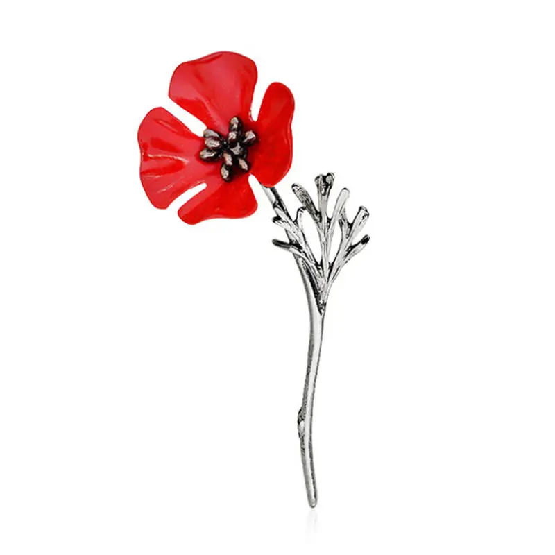 1PC Fashion Red Poppy Flower Brooch Vintage Collar Pins For Women Men Jewelry Brooches Pins
1PC Fashion Red Poppy Flower Brooch Vintage Collar Pins For Women Men Jewelry Brooches Pins